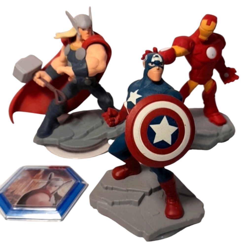 MARVEL 2.0 Disney Infinity Figure Power Disc Lot